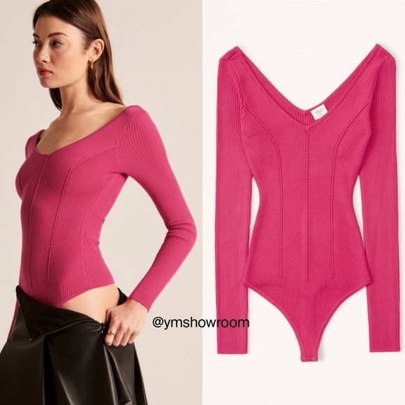 Abercrombie & Fitch Tops - A&F Ribbed bodysuit